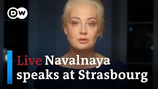 LIVE: Navalnaya addresses the European Parliament I DW News