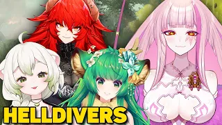 DEMOCRACY NEVER TAKES A BREAK!! HELLDIVERS 2 ft. Limealicious, Zentreya & Haruka