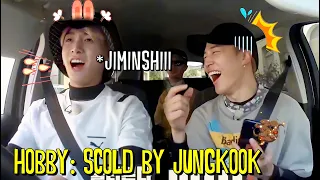 Jimin's Hobby is Getting Scolded/ Teased by Jungkook (Jikook Moments)