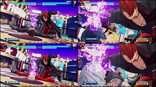 KOF15: Iori's Climax Super Special Move on All Characters + DLC (Requested Video)