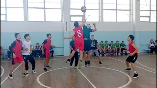 Школьные соревнования по баскетболу / 1 школа vs 7 школа / Жезказганская область 2022