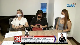 Sexbomb members Aira, Grace, Jopay ask for NBI's help vs ‘fan’ | 24 Oras