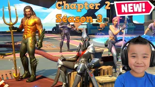 New Season 3 Battle pass Aquaman and Trailer CKN Gaming