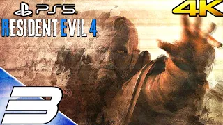 Resident Evil 4 (PS5) - Gameplay Walkthrough Part 3 - El Gigante & Village Chief (4K 60FPS)