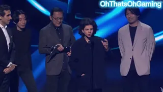 Kid Crashes The Game Awards 2022 shouts out Bill Clinton & Gets Arrested. #shorts