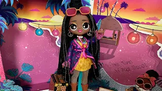 LOL SURPRISE OMG SUNSET WORLD TRAVEL DOLL REVIEW