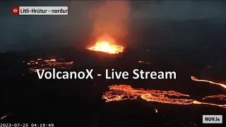 DrFox2000  - VolcanoX Live Stream Recording  Rebbi in Iceland Day 17 Part 2