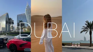vlog Dubai: уехали в первое путешествие, исследуем Дубай, побывали в пустыне, распаковка сувениров