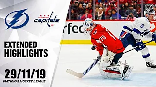 Tampa Bay Lightning vs Washington Capitals | Nov.29, 2019 | Game Highlights