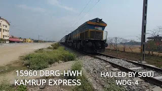 ||15960 DIBRUGARH-HOWRAH KAMRUP EXPRESS||HAULED BY SGUJ WDG-4||NFR