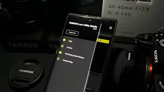 TAMRON Lens Utility Mobile: 3 Great stuff and how to use the App!