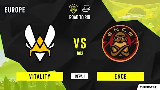 Vitality vs ENCE [Map 1, Mirage] BO3 | ESL One: Road to Rio