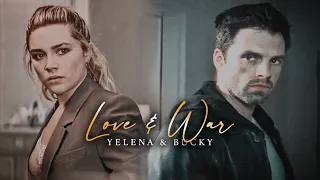 yelena + bucky | love & war