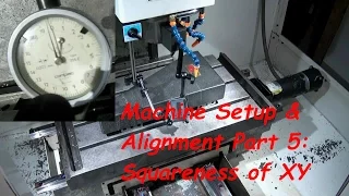 CNC Machine Setup and Alignment Part 5: Squareness of XY