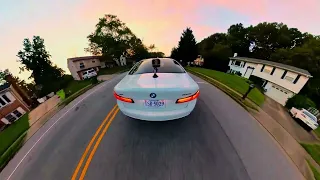 BMW 530i Driving 3rd person view