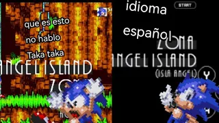 Sonic 3 air pero hay idioma español?!?! (Sonic 3 air mods)