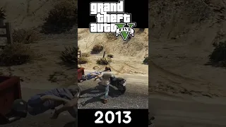 evolution of stealing bike in gta 🥂 #shorts #gta #gta5 #gta6