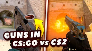 CS:GO GUNS vs CS2 GUNS | WHY THIS GLOCK SO BAD?