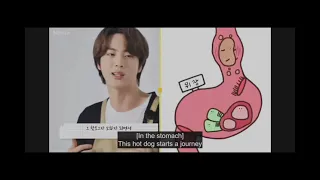 Jin's hot dog story🤣| BTS run ep 143