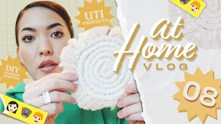 DIY Macrame Coasters + UTI Products!