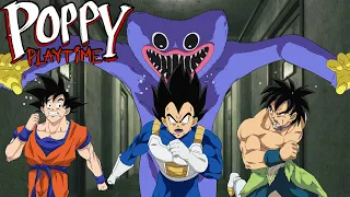 WE CAN'T STOP HUGGY WUGGY!!! | Three Saiyans Play Poppy Playtime