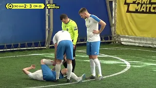 Матч повністю І CRO United 3-7 СМ-25 І Parimatch cup - Група B відб. етап - Тур 2