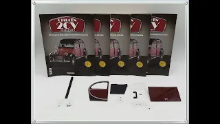 Citroën Unboxing 91-92-93- 94 e 95 2CV Charleston edizione DeAgostini in scala 1:8.