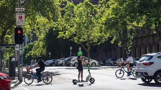 E-scooter crackdown in Melbourne