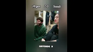 Argentina 1:2 Saudi Arabia Highlights Reaction