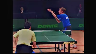 Gilbert Cup '98 # 11 Semifinal #1: Jan-Ove Waldner - Johnny Huang HD Version