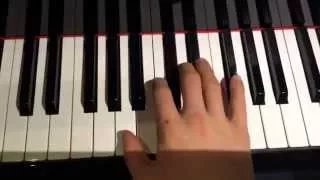 The theory of everything piano soundtrack - forces of attraction - Tutorial