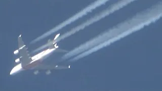 (4K) Spotting a Emirates A380 at 40.000 FT