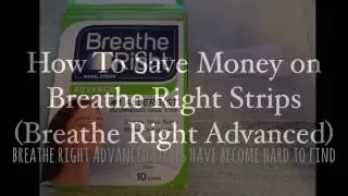 How To Reuse Breathe Right Advanced Strips | Alternatives to Nasal Strips in Description Box Below