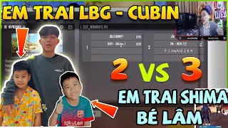 Cubin Và Bé Lâm Sự Kết Hợp Ăn Ý Của Em Trai Lê Bình Gaming Và Em Trai Shima. Siêu Thần Đồng Nhí.