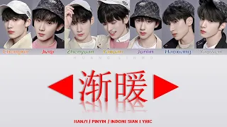 【TNT / 时代少年团】-《渐暖》 INDO Sub 汉字/拼音/印尼语歌词 Hanzi/Pinyin/Indonesian Lyric