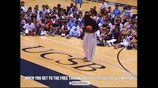 Michael Jordan Shooting Tips & Lessons From 2006 Basketball Camp!