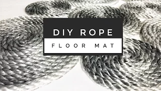 DIY | Rope Floor Mat | Easy & Inexpensive