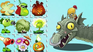 PvZ 2 Random Team Plants Max Level Vs Zombot Dark Dragon