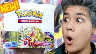 IS THIS NORMAL? Opening *NEW* Pokémon Scarlet & Violet Booster Box!