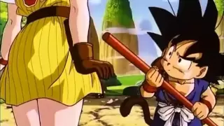 Goku conoce a Bulma!!! versión 1