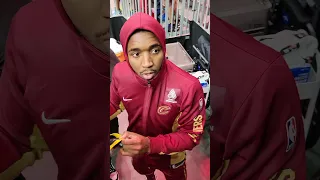 NBA All Star Donovan Mitchell signs autographs postgame! CLE Cavaliers vs ATL Hawks 10-10-2023