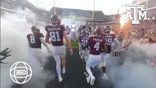 Texas A&M Football | 360 Camera | Team Run Out