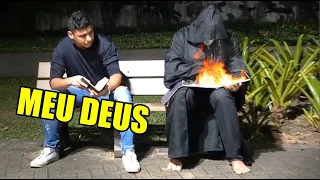 PEGADINHA: O LIVRO DE F0G0: Burning Book PRANK 🔥