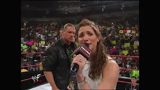 Shane McMahon apologizes to Triple H and confesses his love for him. Monday Night RAW. April 24 2000