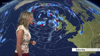 10 DAY TREND  - WEATHER FOR THE WEEK AHEAD UK WEATHER - 09/08/2023 - BBC Weather - Louise Lear