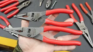 Mini-Me ! Snap On LN46ACF Triple Joint Needle Nose Plier. My new favorite plier in a crowded field.