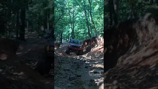 4Runner in Uwharrie Rocky Mount Loop