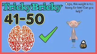 TrickyBricky Level 41 42 43 44 45 46 47 48 49 50 Solution Walkthrough