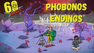 60 Parsecs all Phobonos Endings How to complete Walkthrough(No commentary)