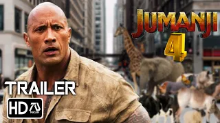 JUMANJI 4: THE FINAL LEVEL (HD) Trailer #2 - Dwayne Johnson, Kevin Hart, Karen Gillan | Fan Made